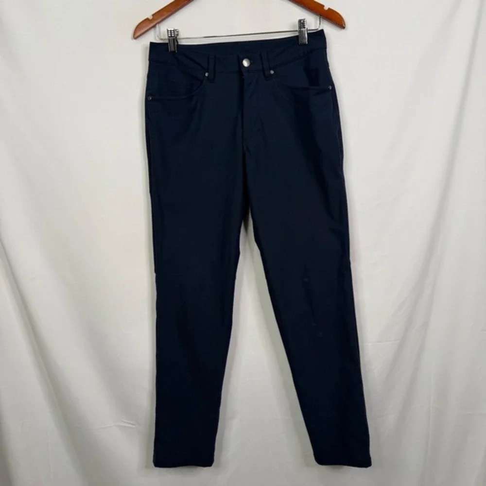 Lululemon‎ ABC Pant Slim-Fit Warpstreme Navy Blue Mens Size 28 x 30